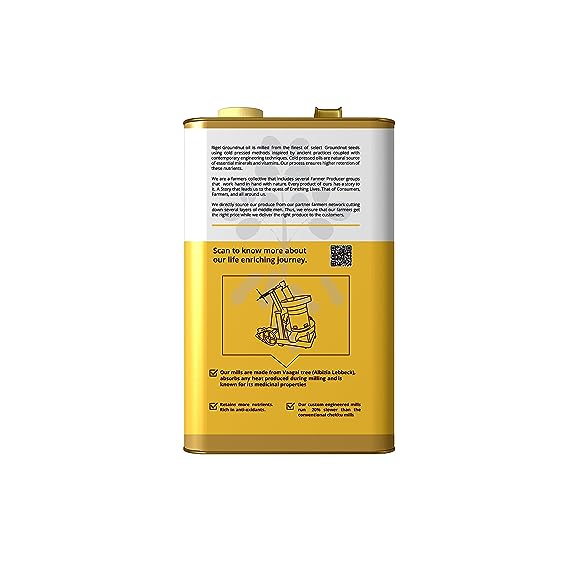 Groundnut Oil - Wood Pressed