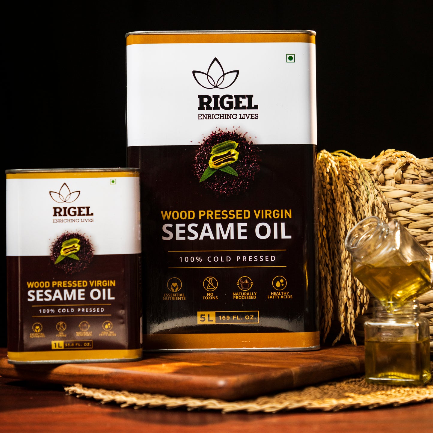 Sesame Oil - Wood Pressed